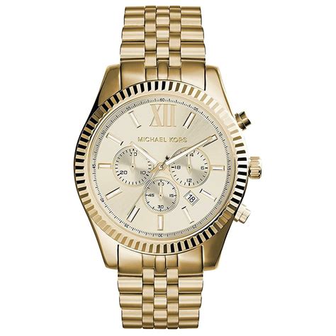 michael kors orologio oro|Michael Kors gold tones.